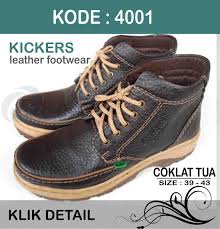 Sepatu Kulit Fashion Pria � Kickers - Sandal Sepatu