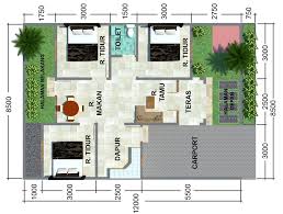 Denah Rumah Minimalis 3 Kamar Tidur | Gambar Rumah Minimalis 2015