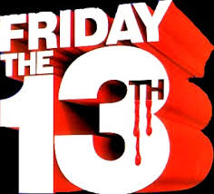 Firday the 13th horror logo