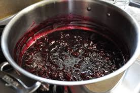 Recipe: Easy Plum Jam. From Holly of Phe/MOM/enon. 2 lbs. firm ripe plums (red, black or prune) halved and pitted (unpeeled). 1/2 C. sugar. 1/2 C. water - jam-cooking