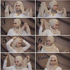Gambar Tutorial Hijab Modern Simple Casual Terbaru - Terupdate.xyz