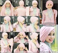 Tutorial Hijab Pashmina Sifon - HijabKu