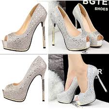 Harga Sepatu Pump High Heels Pesta Blink Import Studed Korea Gold ...