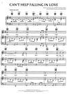 Look inside Can't Help Falling In Love - Sheet Music Plus