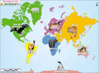 World Map for Kids