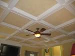 Coffered ceiling installation in Richmond Va.