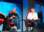 Steve Jobs and Bill Gates — - via Daymix