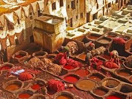 dye pits, leather factory in Fez, image 2. dye pits. leather factory in Fez Morocco image 3. dye pits, leather factory in Fez, image 3 - F0000014_copy_low_res_copy