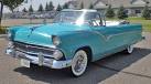 1955 Ford Sunliner Convertible: Drivers Side Front View
