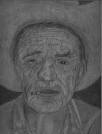 Old Man Graphite Sketch by Theresa Goebel - Oldman