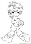 Precious Moments coloring page