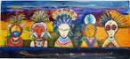 African Ancestors Drawing by Beatriz Soco Ocampo - African ...