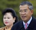 Mr. Hun Sen and wife,