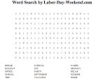 Labor Day coloring page