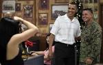 Obama caps Christmas by visiting U.S. troops | MLive.