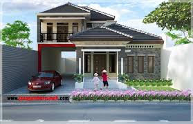 Layanan @ Jasa Gambar Rumah - Desain Rumah Lantai 2 Minimalis Unik ...