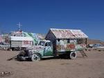 Now I'm entering Slab City.
