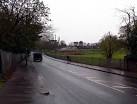 Looking North from the top centre of the grid square to the Rec - the local - via Daymix