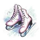 Ice Skating coloring page