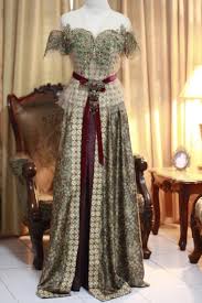 Model Pakaian Baju Batik untuk Pesta