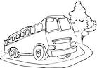 Magic Bus coloring page
