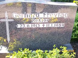 Grab von Gerhard Freytag (23.6.1913-11.01.1984), Friedhof Aurich-
