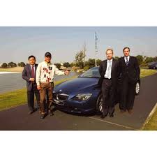 Li Yong (CGA), Zhang Lian-wei, Jochen Goller (BMW) und Marco ...