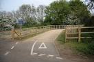 SK8704 : Rutland Water cycle - via Daymix