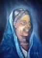 "Lady in blue" by Daniel G/Medhin Ordering information tel + 291 1 11 99 63. - asmara0406f