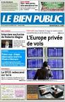 Journal Le Bien Public (France). Les Unes des journaux de France.