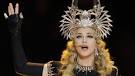 Madonna performs at the Super
