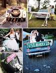 Sweet DIY idea for the getaway car | Bridalwave