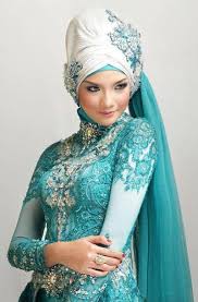 GAMBAR BAJU KEBAYA PENGANTIN MUSLIM MODERN TERBARU 2015 MEWAH ...