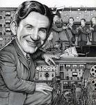 Portrait of Raymond Scott above by Drew Friedman. (Click image for full size ... - Raymond-Scott-by-Drew_Friedman