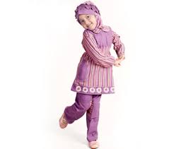 Gaya Model Baju Muslim Anak Zaman Sekarang