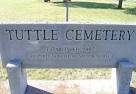 Tuttle Cemetery,
 Guadalupe Co. ...