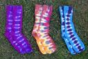 how to tie dye socks