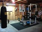 Gym: Cool Home Gym Designs For Daily Workouts, Good-looking Small ...