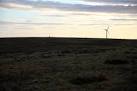 Trig Point, Glimps Holm. Only 32m and completely dwarfed by the wind turbine - via Daymix