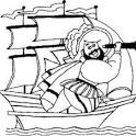 Columbus Day coloring page