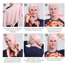 Tutorial Hijab Scarf Segi Empat Terbaru 2016 - Digital Posting