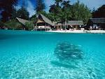 Split-View of Sipadan Island Borneo picture, Split-View of Sipadan ...