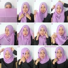 Cara Kreasi Jilbab Unik Yang Modern Terbaru
