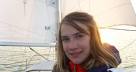Laura Dekker, in her second