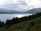 The route goes right round to Stronachlachar which can be seen on the - via Daymix