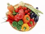 Alimentos como los <b>vegetales</b>