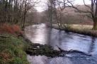 Looking up the River Barle towards New Invention House and New Invention - via Daymix