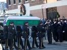 In a sea of blue, NYC cops honor slain officer