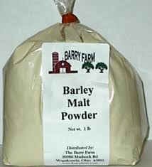 Barley malt flour