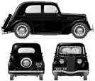 CAR blueprints - 1934 Ford Model C Sedan blueprint